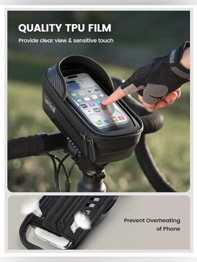Lamicall Bike Frame Bag Waterproof -